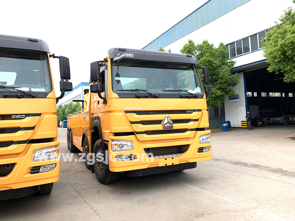 重汽前四后八拖吊聯(lián)體清障車（國(guó)五）