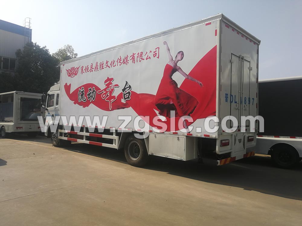 江淮格爾發流動舞臺車（國五）的價格