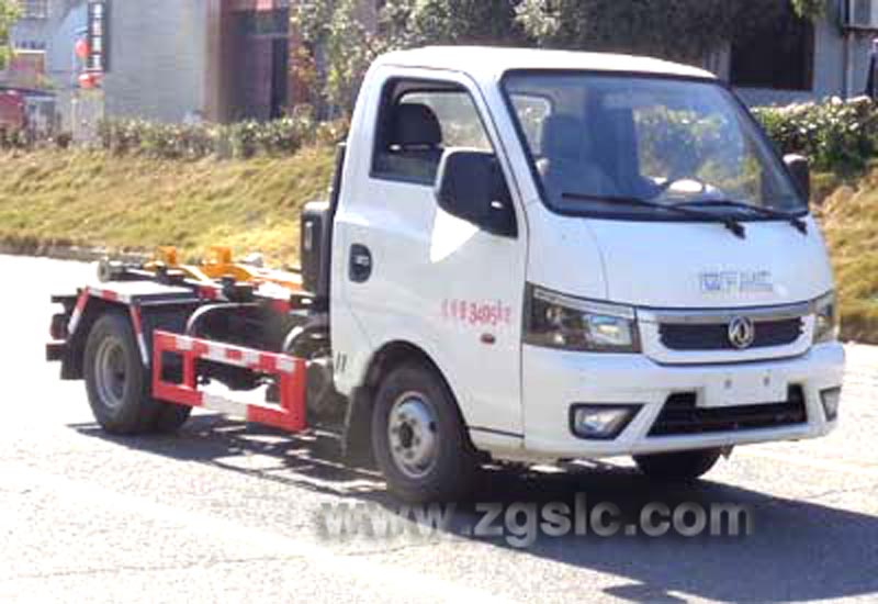 程力國六東風途逸3方勾臂垃圾車